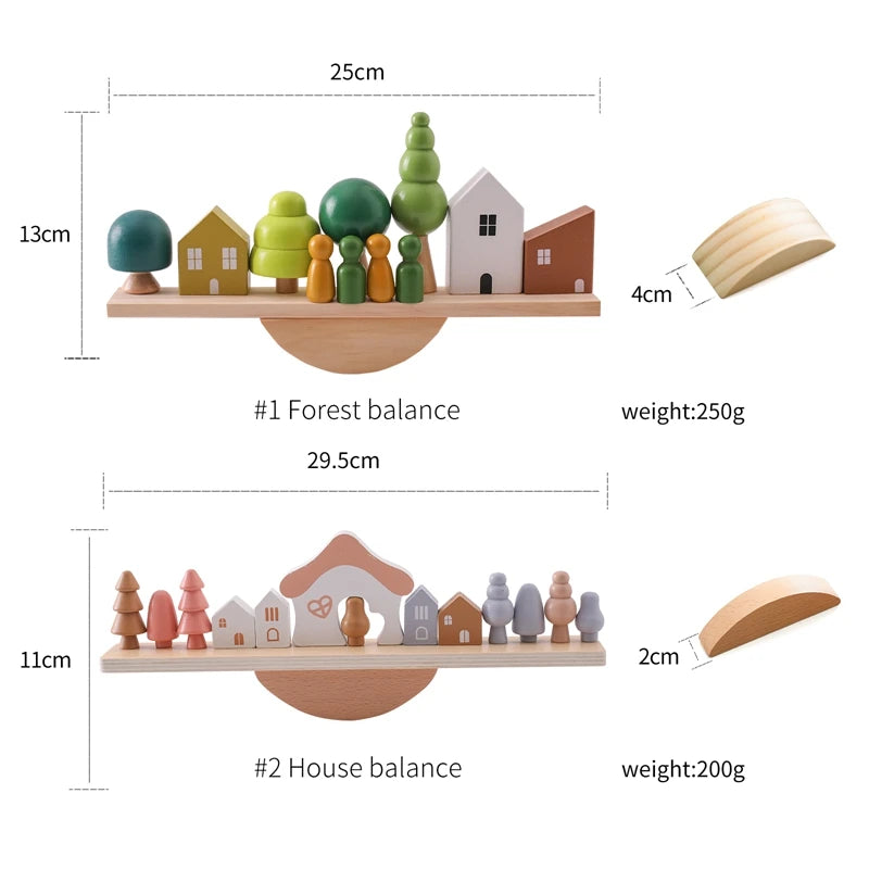 BALANCIER Jeu d'éveil en bois