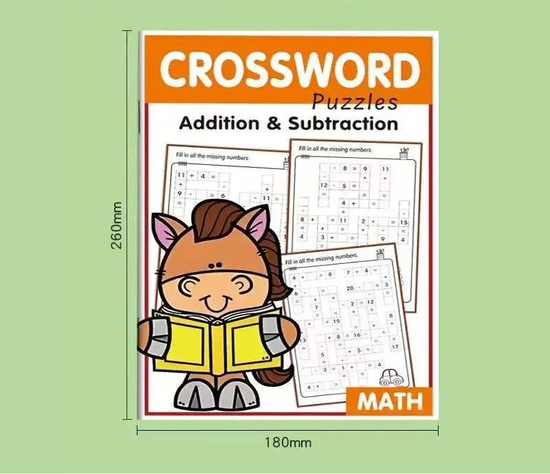Cahier d’exercices de mathématiques pour enfants – Additions et soustractions