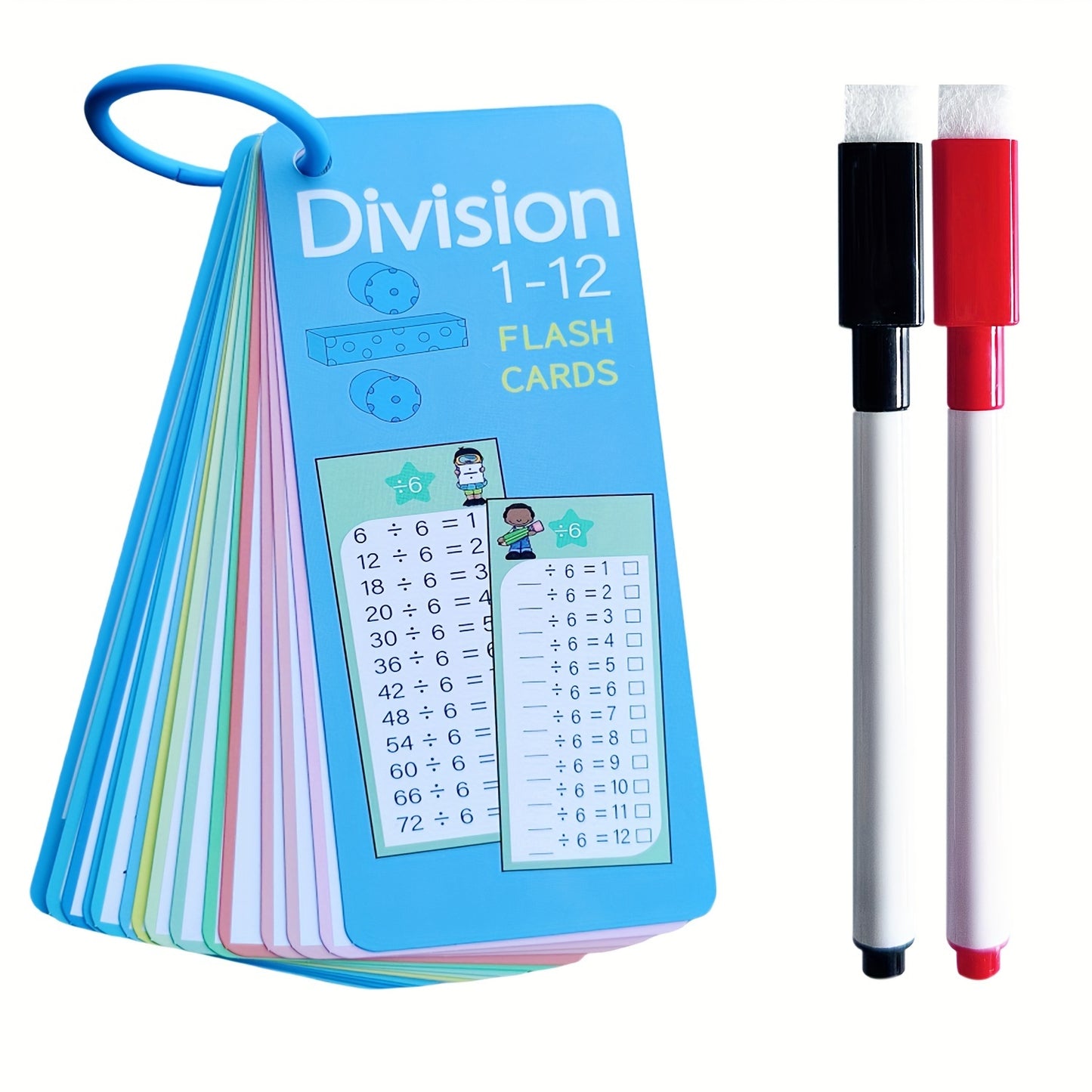 Présentation complète du set de flashcards mathématiques pour élèves.
