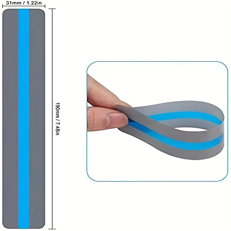 Règles colorées et souples en gros plan, idéales pour les enseignants et élèves.