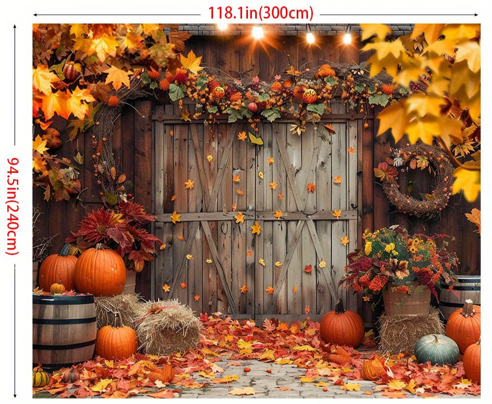 Apportez une touche moderne aux photos de classe et décorez votre salle avec cette toile motif automne