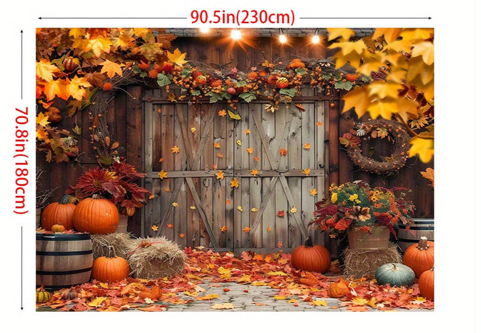 Apportez une touche moderne aux photos de classe et décorez votre salle avec cette toile motif automne