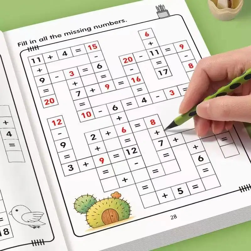 Cahier pédagogique de mathématiques pour travail autonome