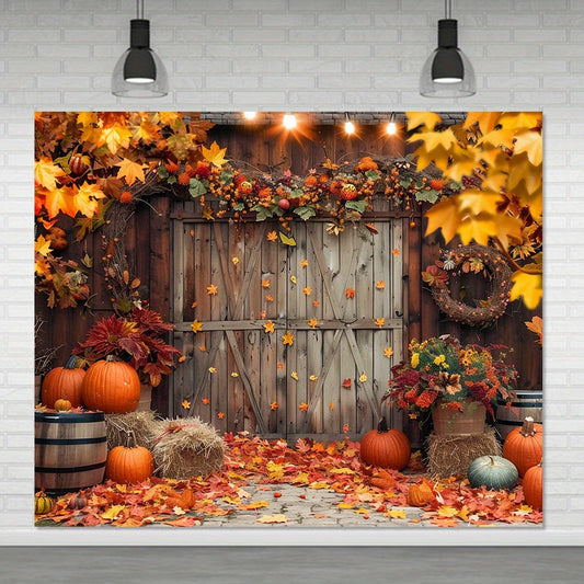 Apportez une touche moderne aux photos de classe et décorez votre salle avec cette toile motif automne