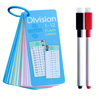 Présentation complète du set de flashcards mathématiques pour élèves.