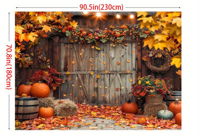 Apportez une touche moderne aux photos de classe et décorez votre salle avec cette toile motif automne
